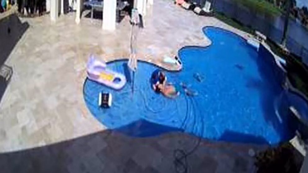 VIDEO: 12-year-old rescues man drowning in pool