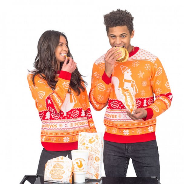 popeyes ugly sweater