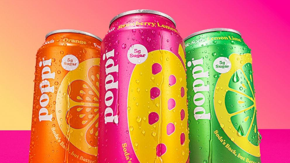 PHOTO: PepsiCo announced that it has entered into a definitive agreement to acquire poppi, a fast-growing prebiotic soda brand.