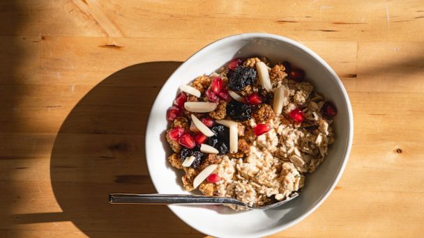PHOTO: Nutritionist Maya Feller's 10-minute breakfast porridge./