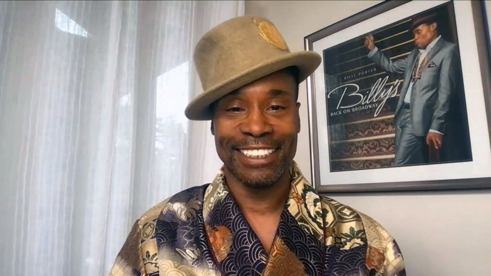 PHOTO: Billy Porter appears on "Good Morning America," April 28, 2021.