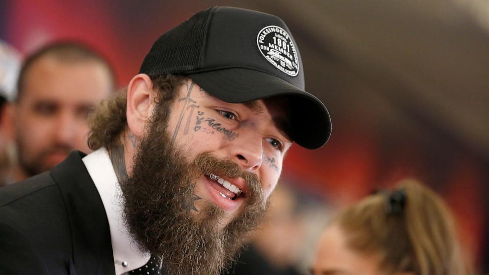 PHOTO: Post Malone attends 2023 Songwriters Hall Of Fame at the New York Marriott Marquis Hotel on June 15, 2023 in New York City.