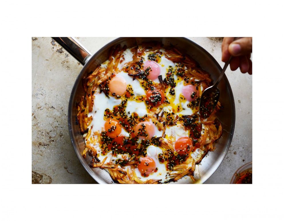 PHOTO: Potato and Gochujang Braised Eggs from chef Yotam Ottolenghi's new cookbook.