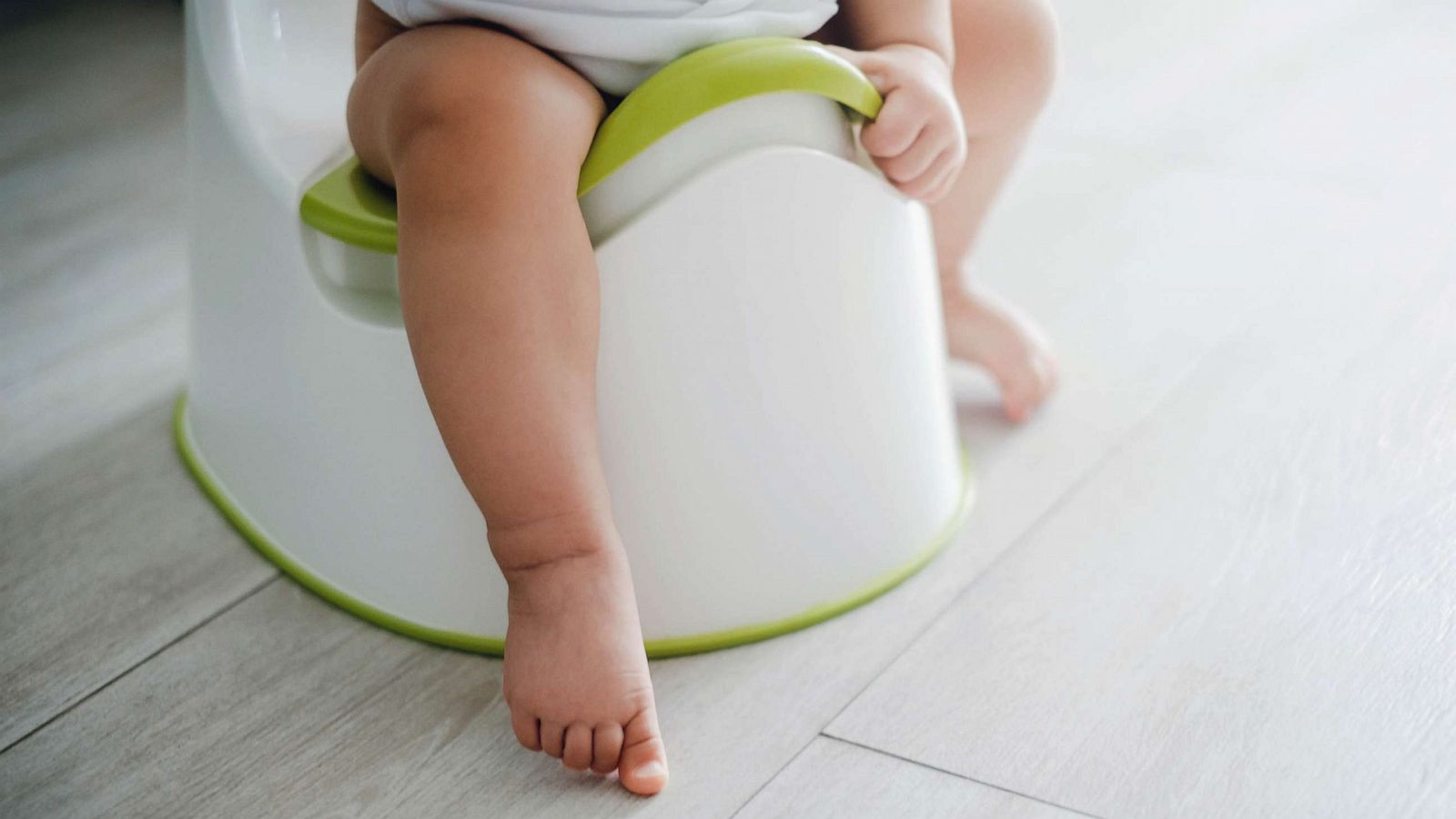 PHOTO: A toddler sits on potty seat in this undated stock photo.