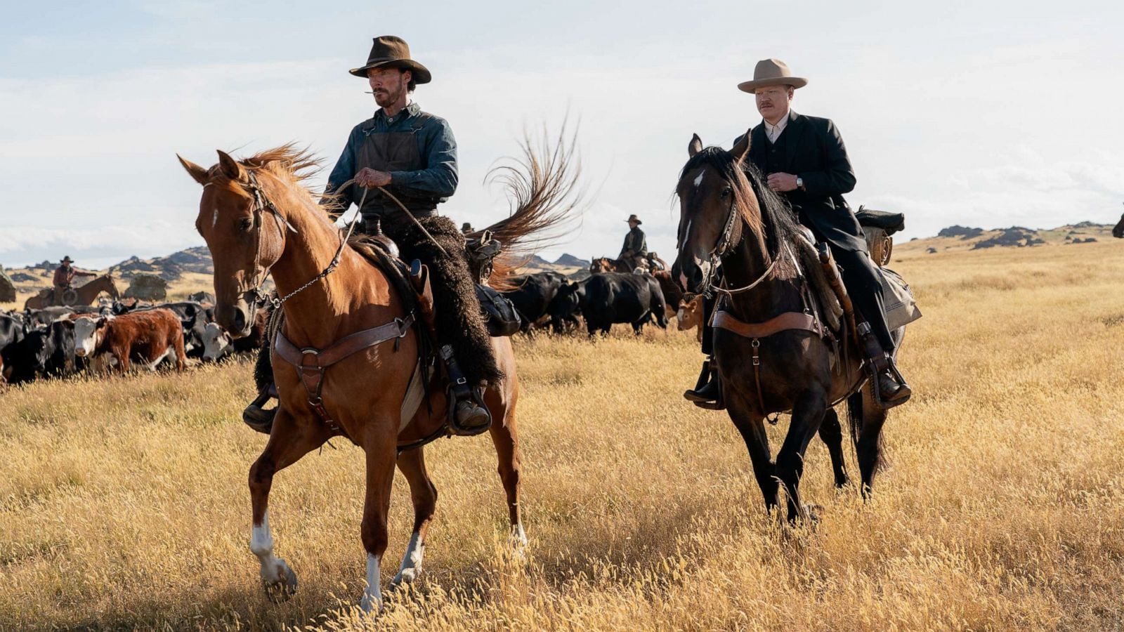 PHOTO: A still from "The Power of the Dog," 2021, starring Benedict Cumberbatch and Jesse Plemons.