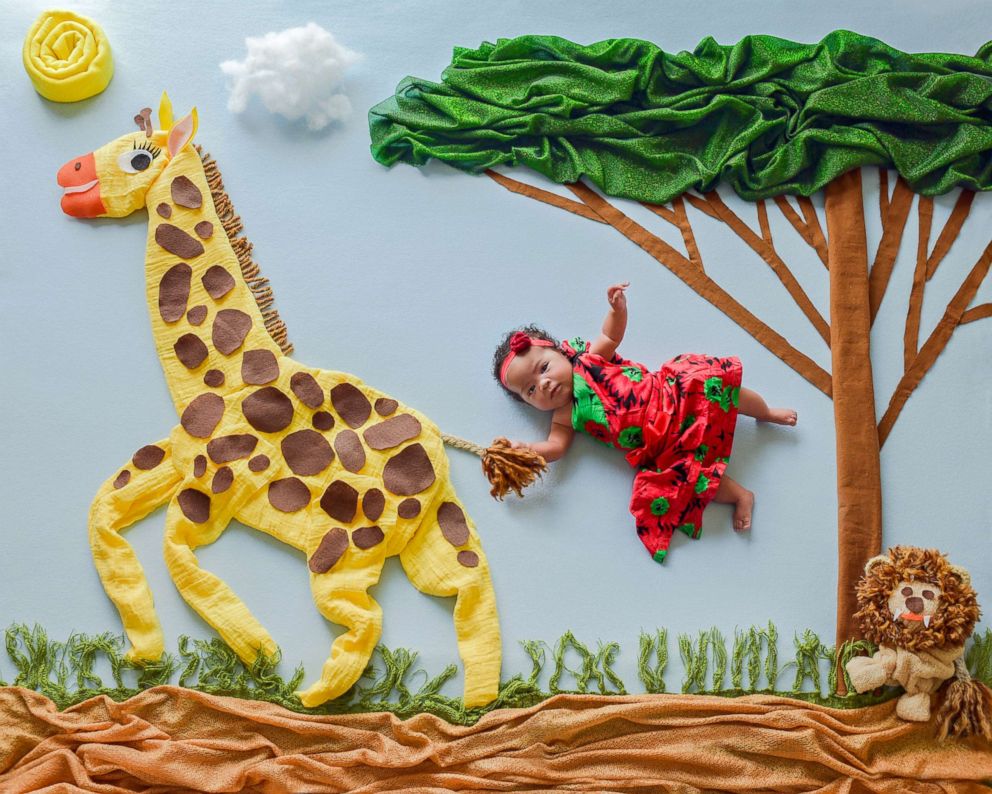 PHOTO: The Precious Baby Project features lots of different imaginative scenes.