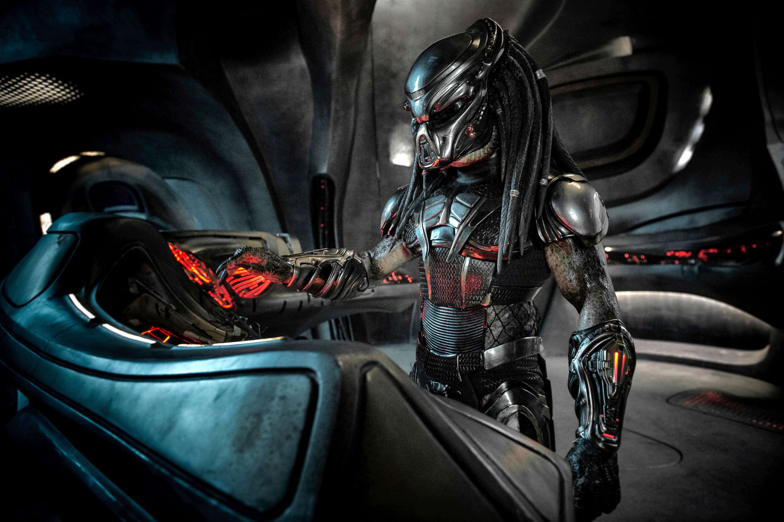 PHOTO: Scene from the re-booted film, "The Predator."