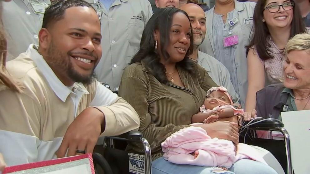 PHOTO: Nyla Brooke Haywood was born at 22 weeks at Silver Cross Hospital in Illinois.