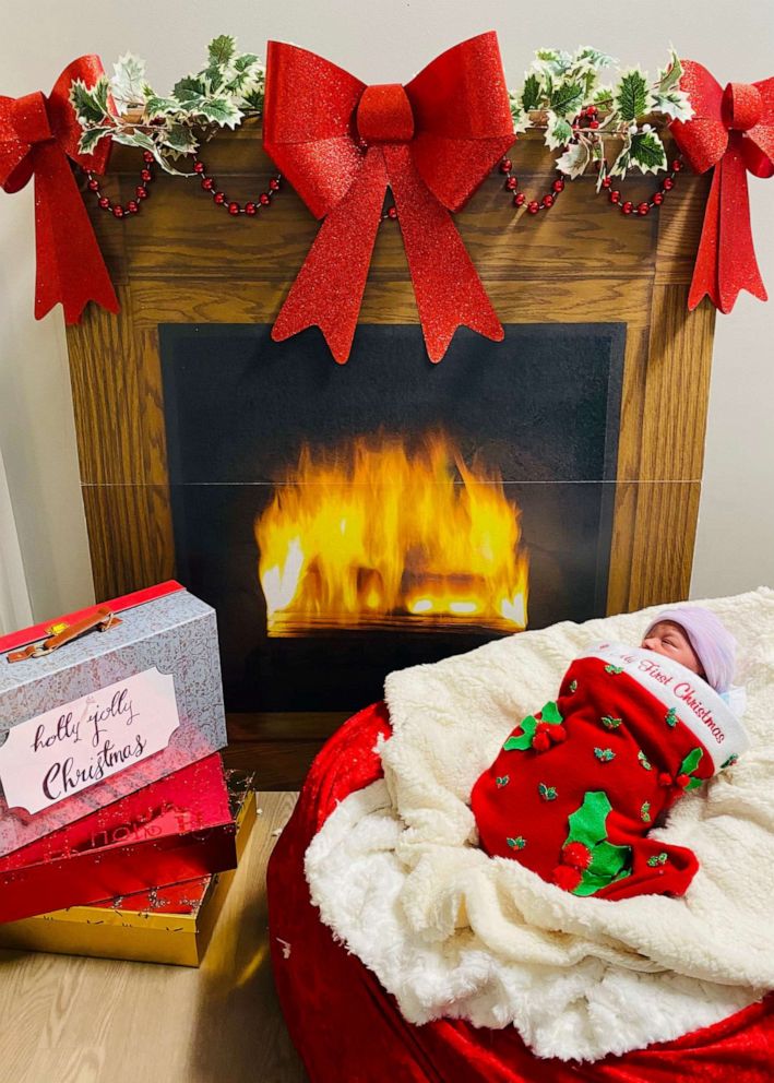 PHOTO: For the preemies and their families who are spending the holidays in the NICU, staff of the HCA Healthcare’s Summerville Medical Center in South Carolina, are going above and beyond to make this season as special as possible.