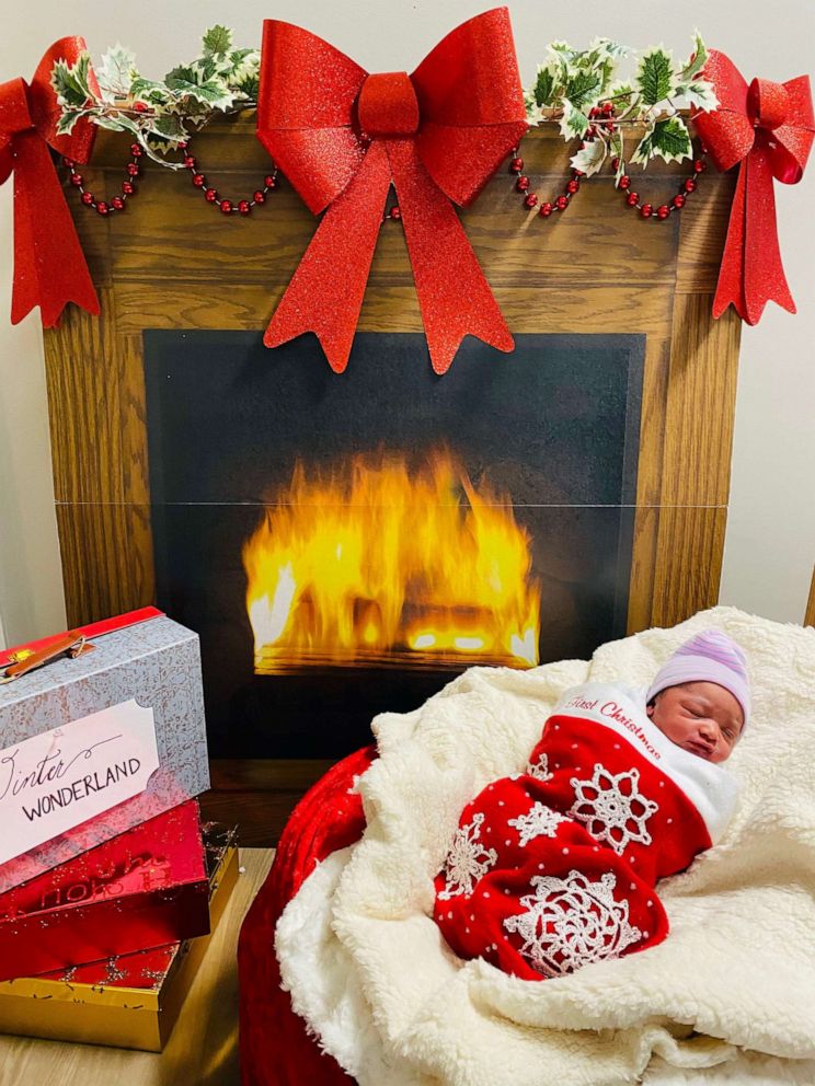 PHOTO: For the preemies and their families who are spending the holidays in the NICU, staff of the HCA Healthcare’s Summerville Medical Center in South Carolina, are going above and beyond to make this season as special as possible.