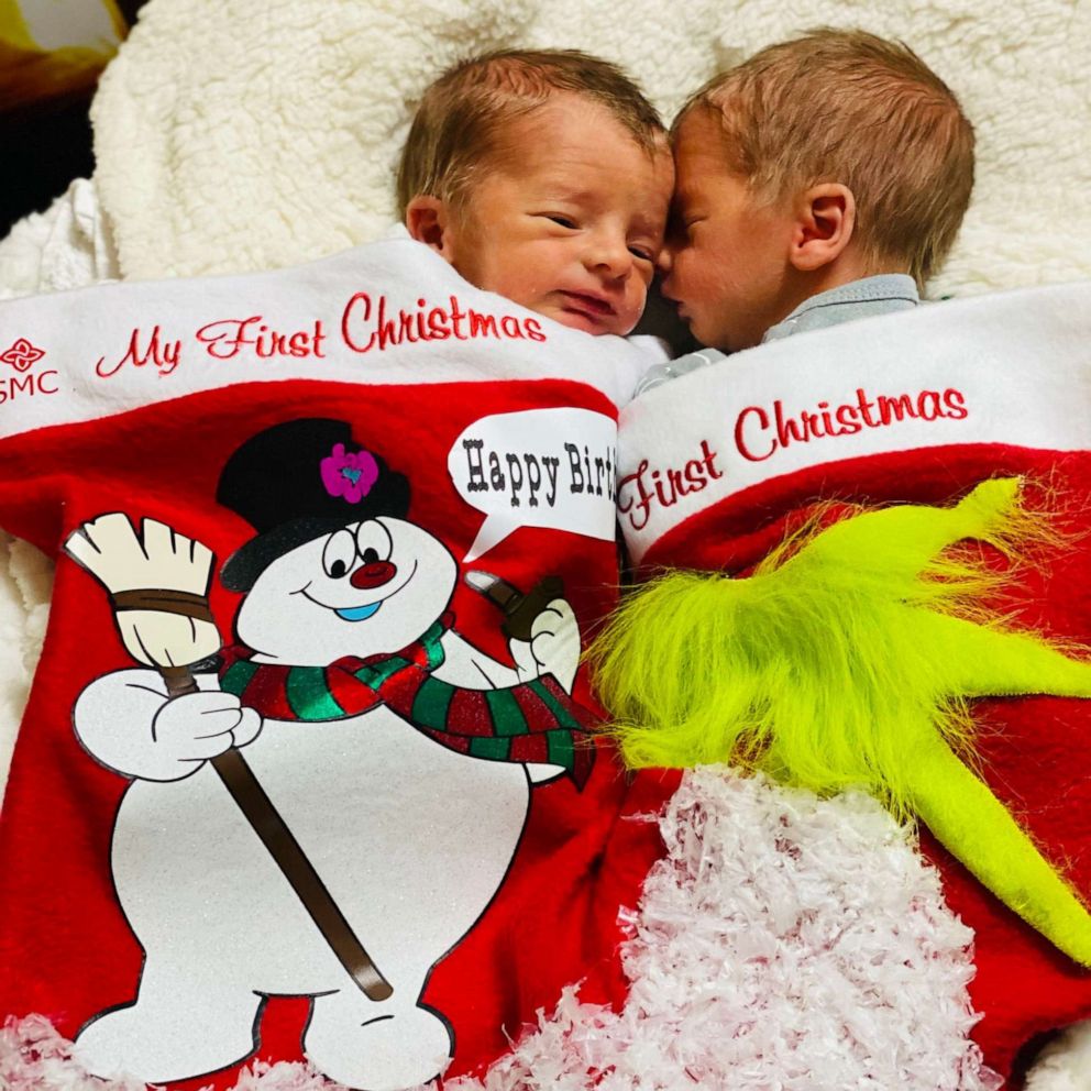 VIDEO: Happy holidays to these preemie babies who are ‘sleighing’ their first Christmas!