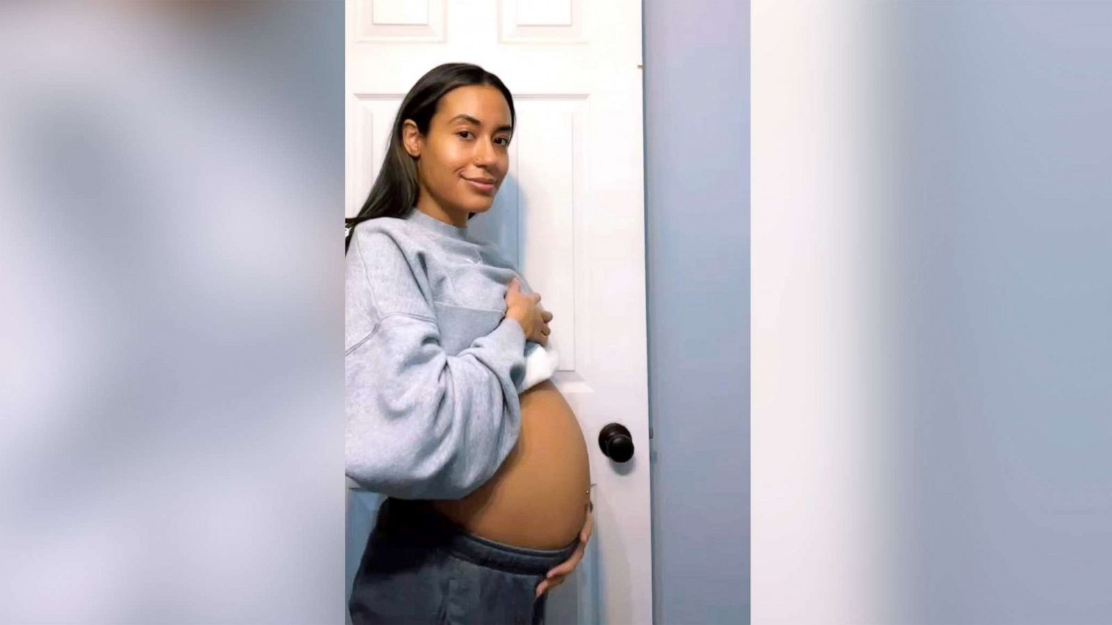 Viral Photo of Woman with Baby Bump Called 'Huge' Highlights Harm