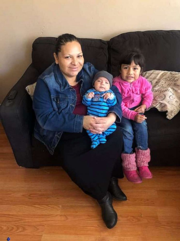 PHOTO: For 35-year-old Ruth González Esparza, her bout with COVID-19 came in the 38th week of her pregnancy. The mother of two told “GMA” she was admitted to Denver Health in Colorado, after having a sore throat.