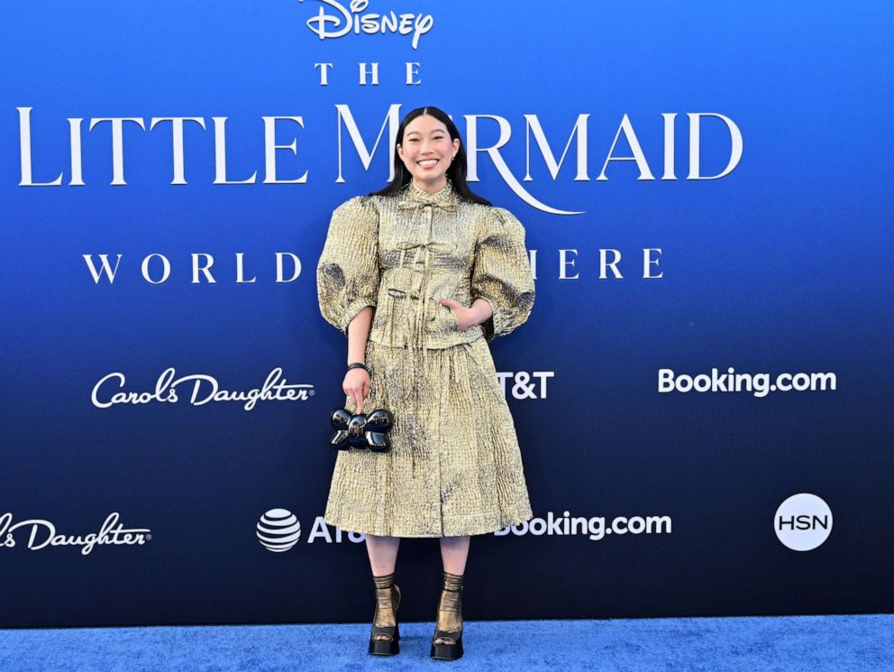PHOTO: Awkwafina attends the World Premiere of Disney's "The Little Mermaid" on May 8, 2023 in Hollywood, Calif.