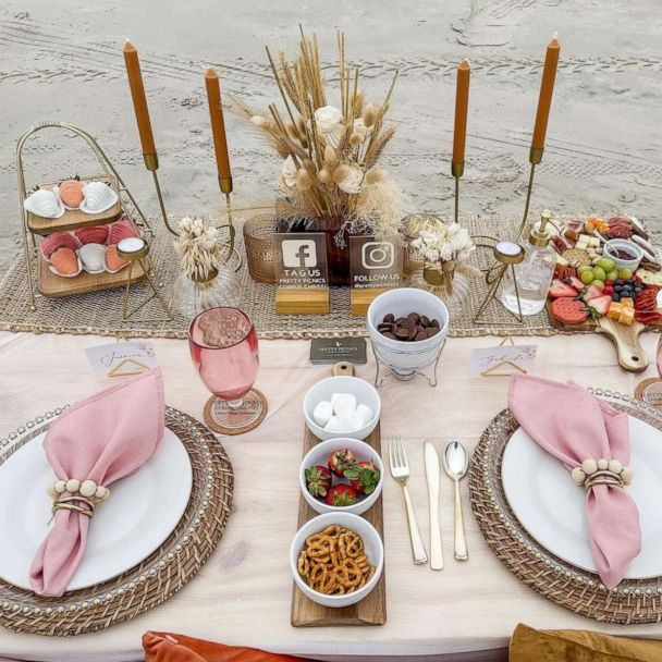 Luxury picnic planners share top tips to create stunning setup - Good  Morning America