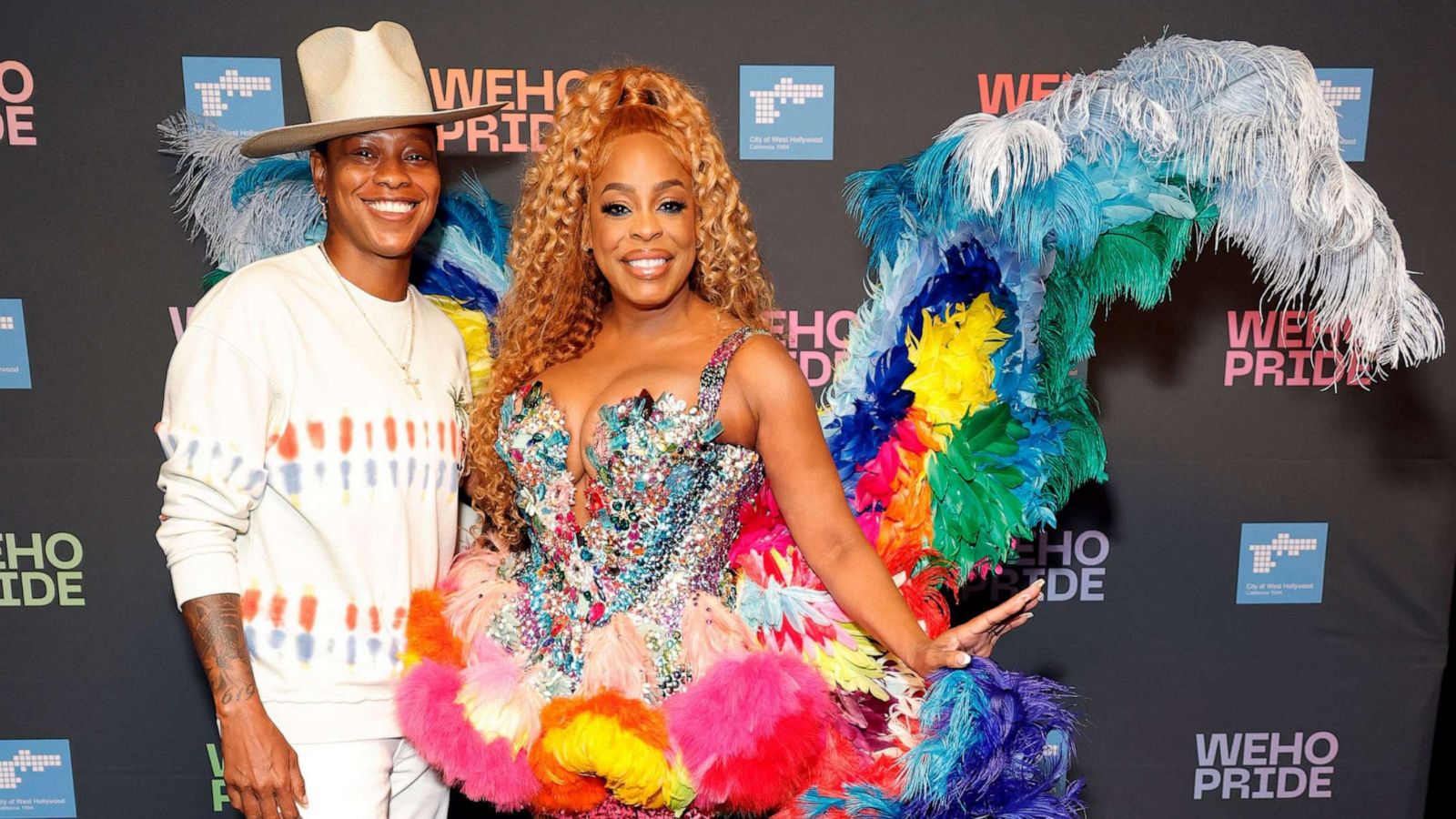 PHOTO: Jessica Betts and Niecy Nash-Betts attend the 2023 WeHo Pride Parade on June 4, 2023 in West Hollywood, Calif.