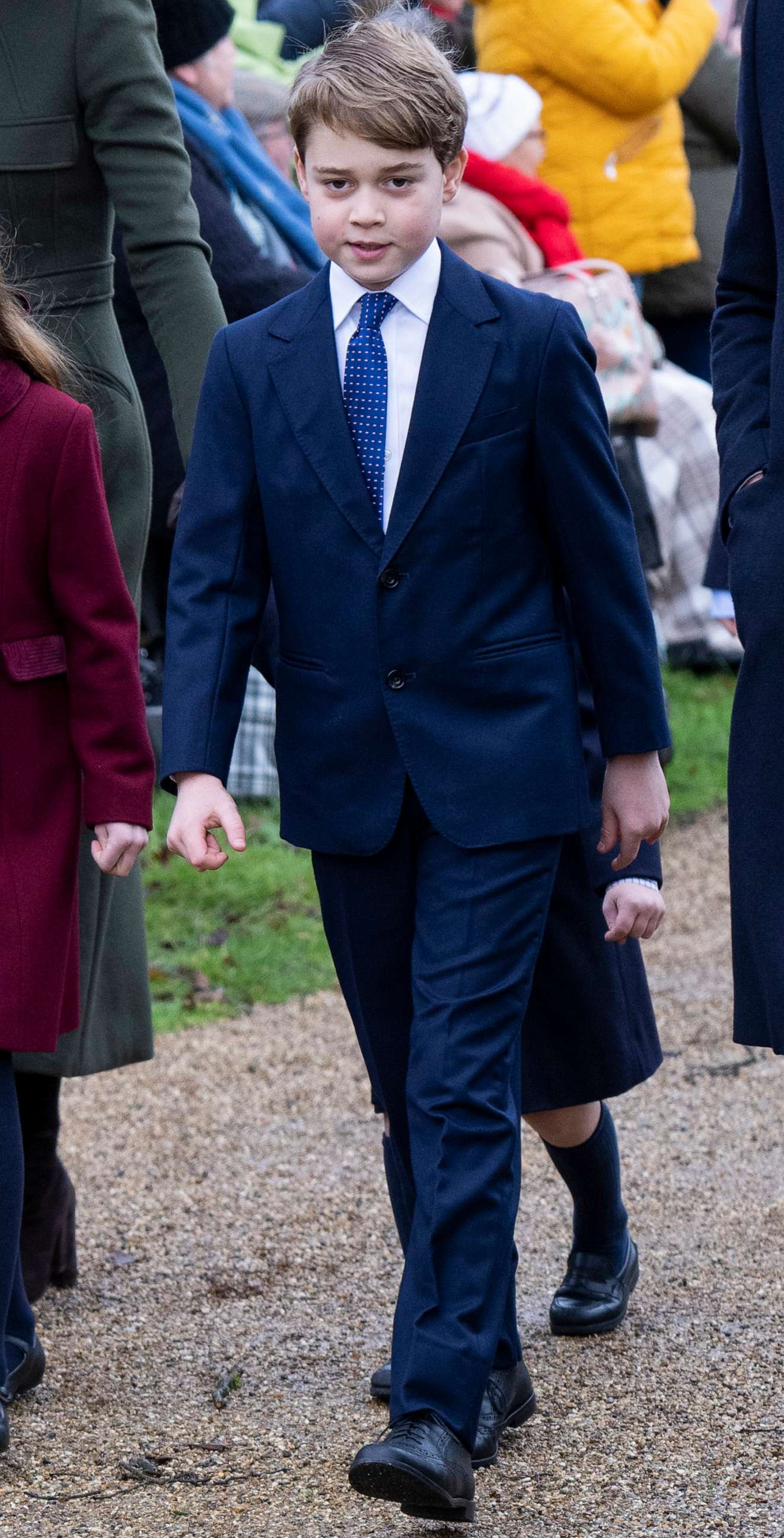 PHOTO: Prince George of Wales attends an event on Dec. 25, 2022, in Sandringham, Norfolk, U.K.