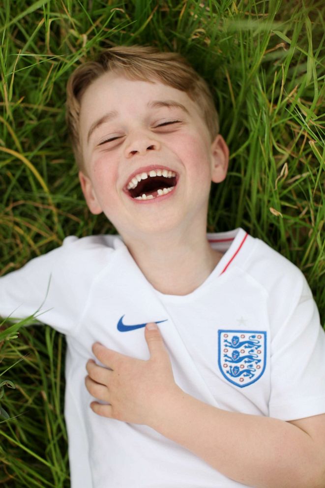 PHOTO: This undated handout photo of Prince George taken by his mother, the Duchess of Cambridge, was released on July 21, 2019, to mark his sixth birthday on Monday, July 22, 2019.