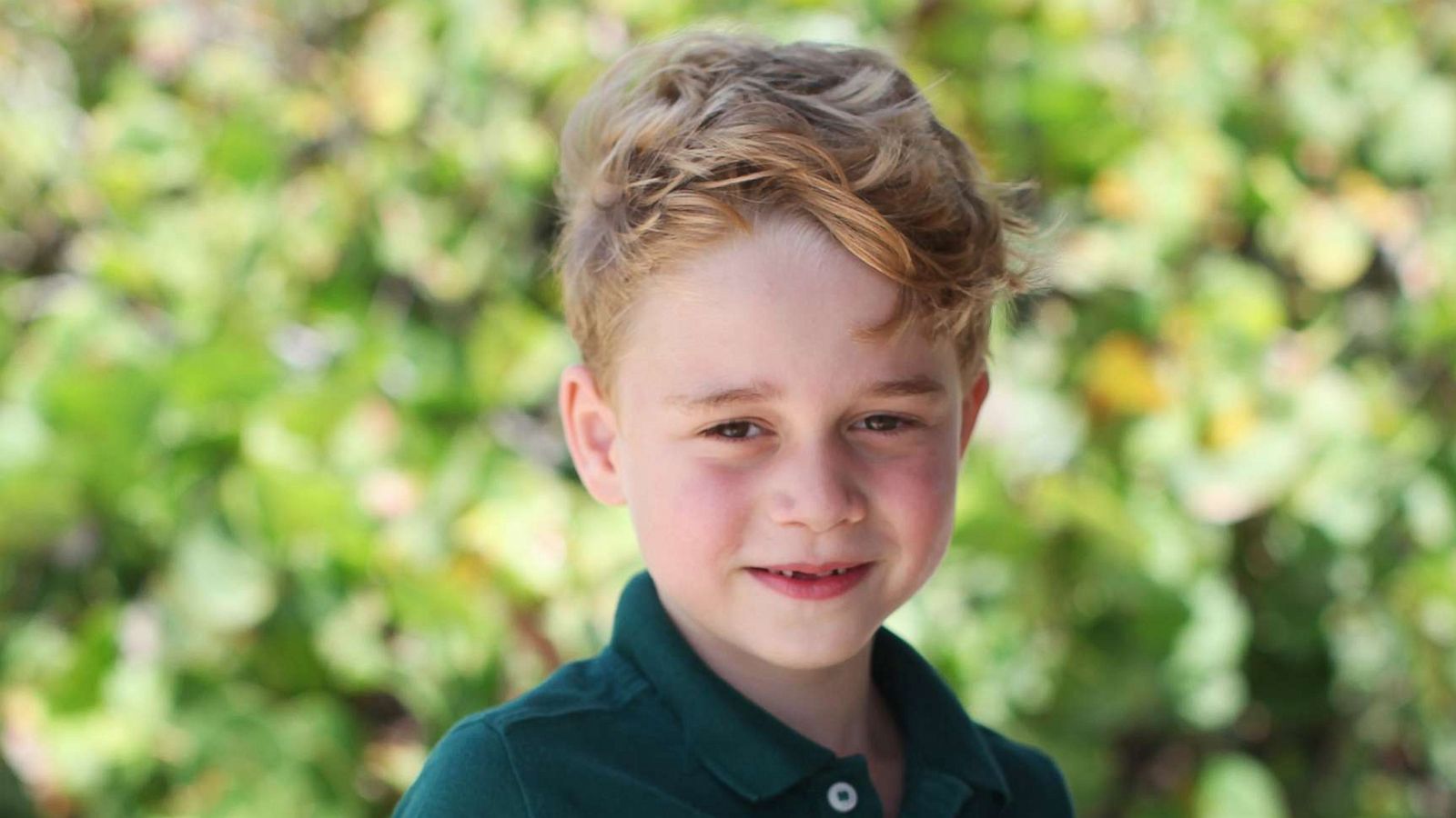 PHOTO: This undated handout photo of Prince George taken by his mother, the Duchess of Cambridge, was released on July 21, 2019, to mark his sixth birthday on Monday, July 22, 2019.