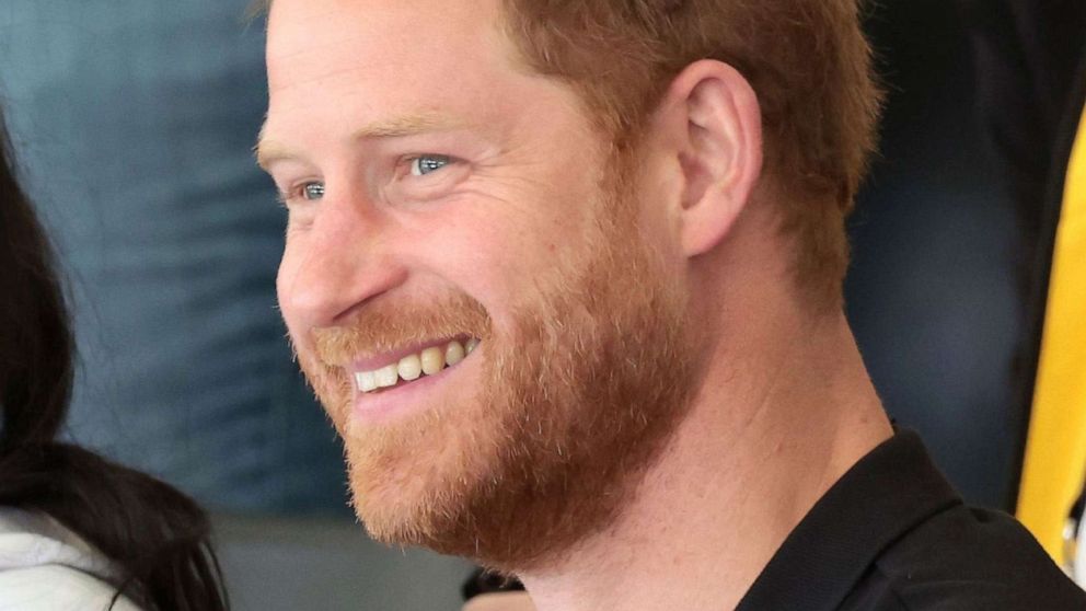 PHOTO: Prince Harry, Duke of Sussex attends the Archery Competition during day two of the Invictus Games The Hague 2020 at Zuiderpark on April 17, 2022 in The Hague, Netherlands.