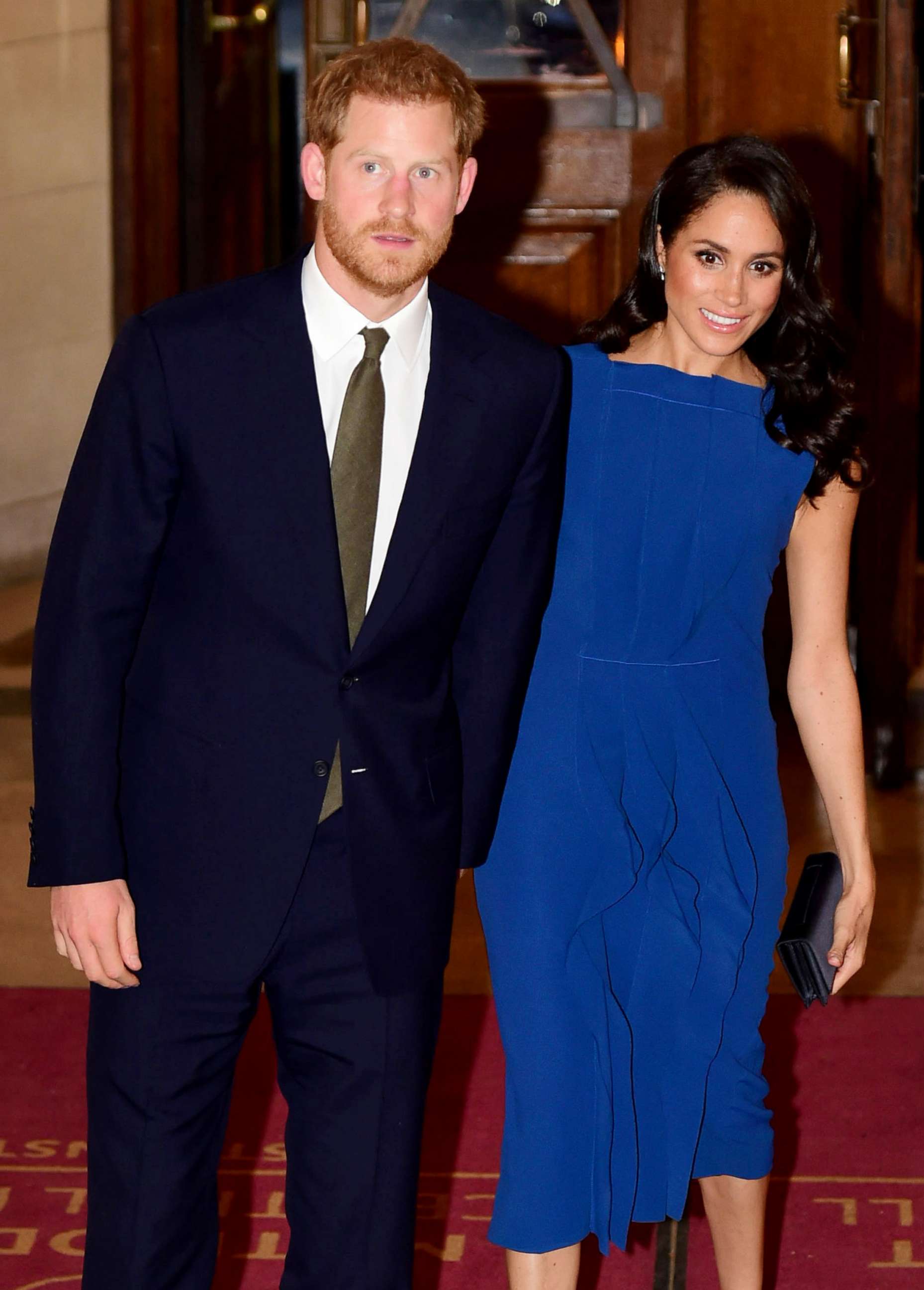 Prince Harry Meghan Markle step out for a rare date night in London Good Morning America