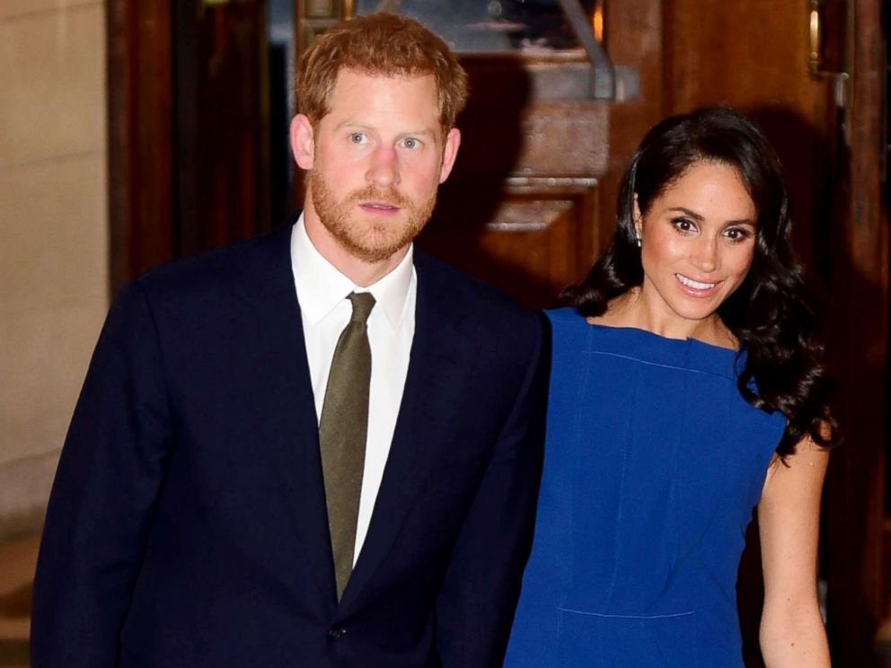 PHOTO: The British Prince Harry, Duke of Sussex, and his wife Meghan, Duchess of Sussex, attend the 100 Days to Peace Gala in London on September 6, 2018.