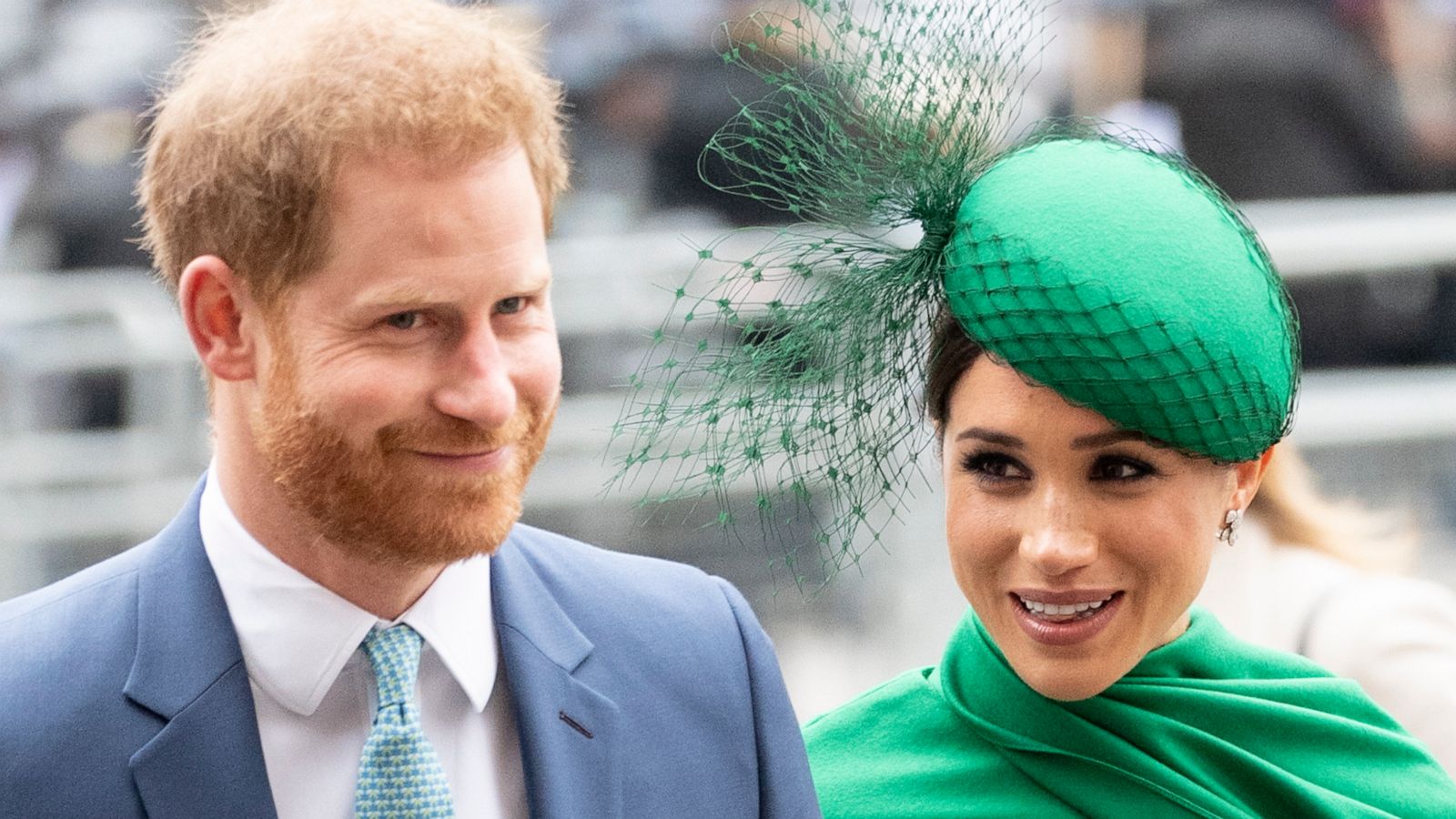 PHOTO: Prince Harry, Duke of Sussex and Meghan, Duchess of Sussex attend the Commonwealth Day Service 2020 at Westminster Abbey on March 9, 2020, in London.