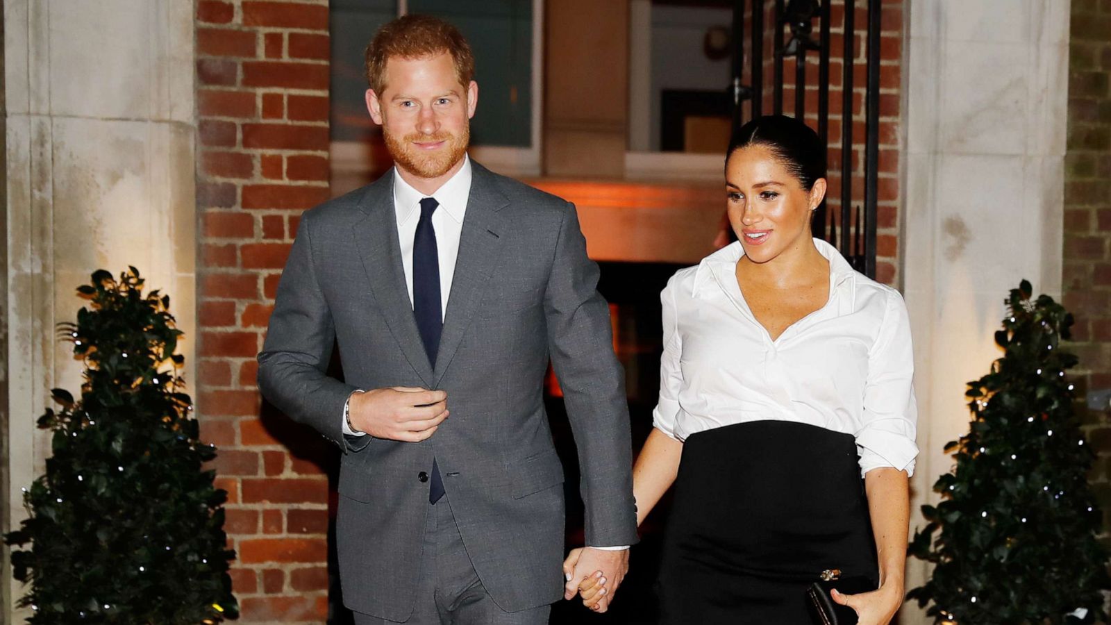 PHOTO: Prince Harry, Duke of Sussex and Meghan, Duchess of Sussex attend the Endeavour Fund awards at Drapers' Hall, Feb. 7, 2019, in London.