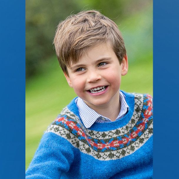 New photos of Prince Louis released for his 5th birthday - ABC News