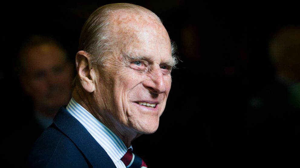 PHOTO: Prince Philip, Duke of Edinburgh smiles during a visit to the headquarters of the Royal Auxiliary Air Force's 603 Squadron on July 4, 2015, in Edinburgh, Scotland.