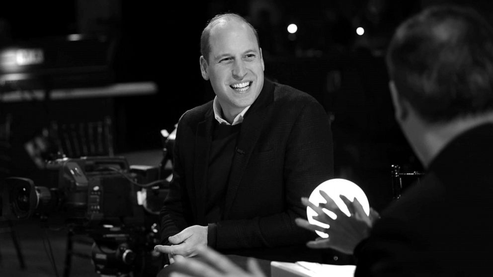 PHOTO: Prince William, Prince of Wales smiles at rehearsals for the Earthshot Awards at MGM Music Hall at Fenway on Dec. 1, 2022, in Boston.
