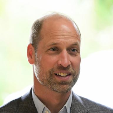 PHOTO: Prince William, Prince of Wales listens during his visit to the Apricot Centre, a carbon-negative farm and wellbeing service, on June 18, 2026, in Totnes, England. 