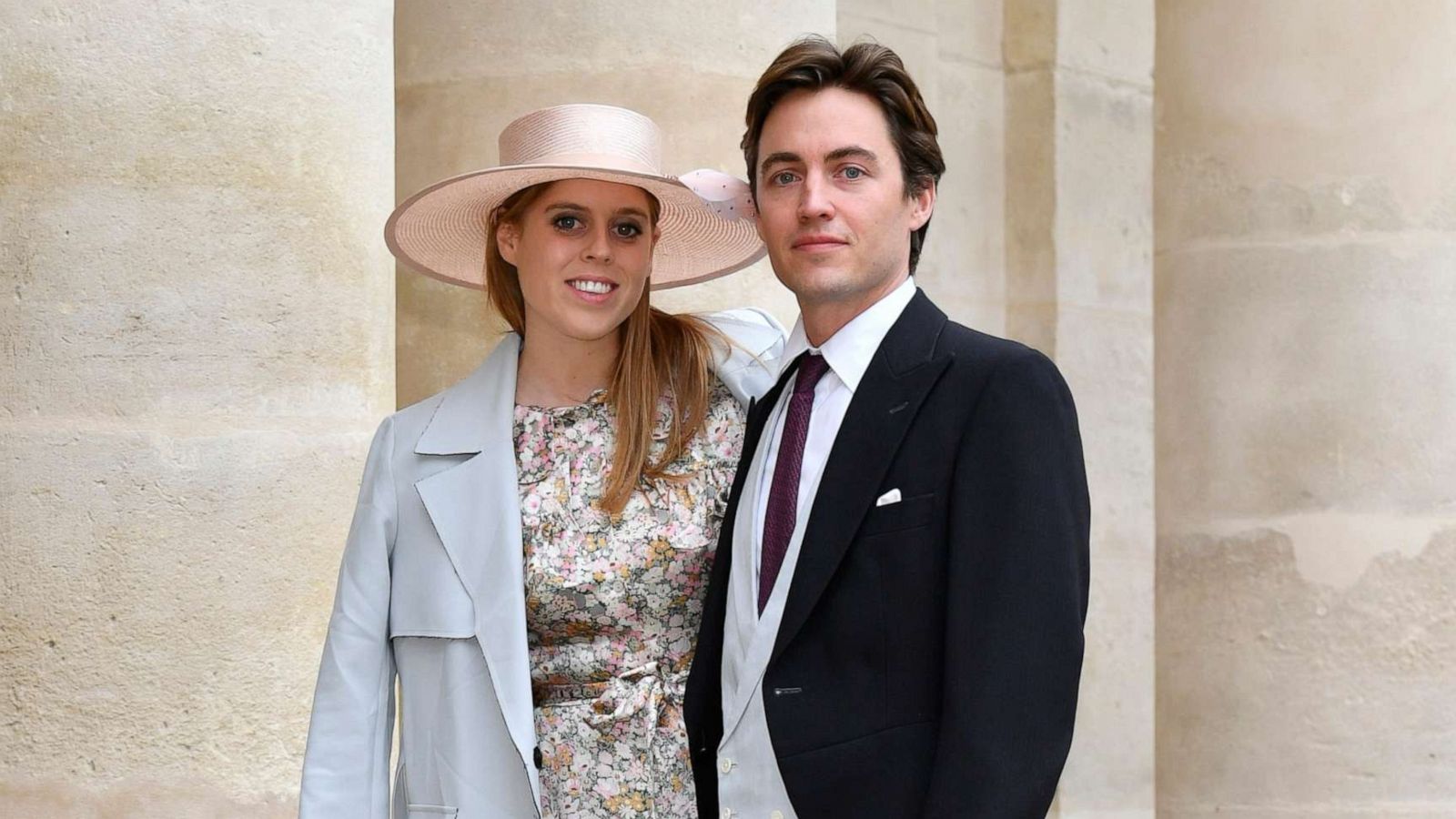 PHOTO: Princess Beatrice York and Edoardo Mapelli Mozzi at Les Invalides, Oct. 19, 2019, in Paris.