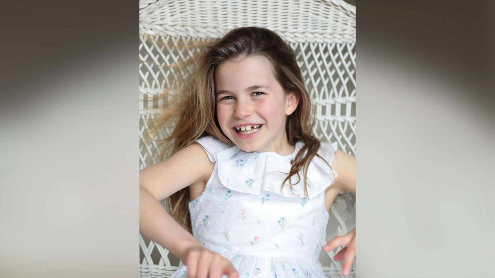 PHOTO: Undated handout photo issued on May 1, 2023 by Kensington Palace of Princess Charlotte, taken in Windsor this weekend by her mother, The Princess of Wales, ahead of her eighth birthday on May 2, 2023.