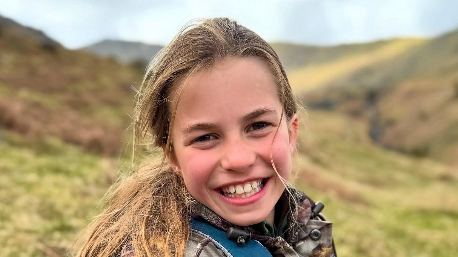 PHOTO: Princess Charlotte is seen in a photo shared to Instagram to honor her 10th birthday.