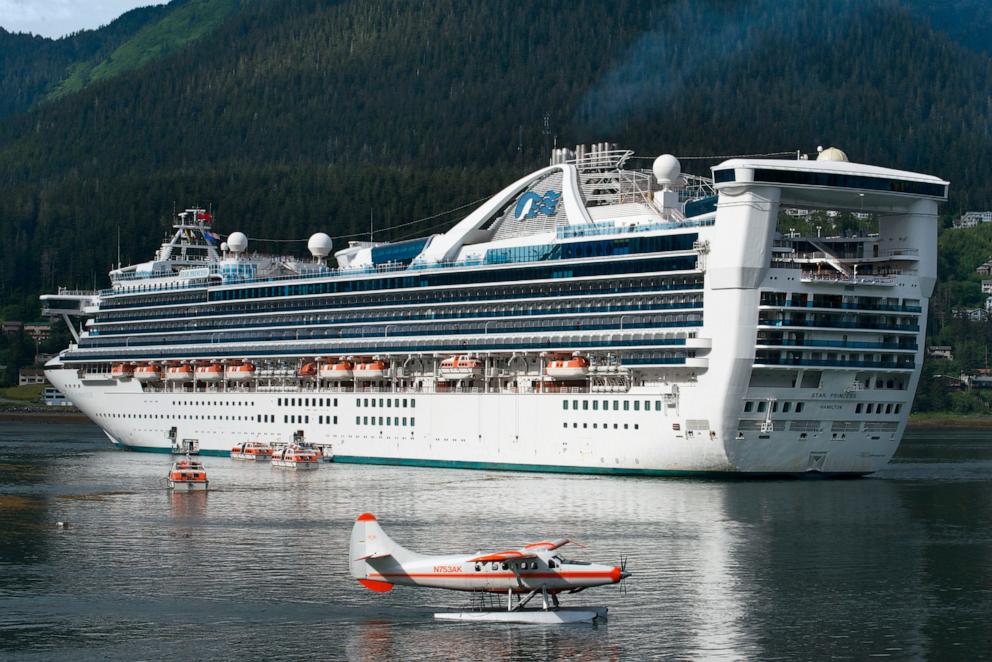 PHOTO: Star Princess docked at the South Franklin dock, Juneau, Alaska.