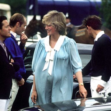 PHOTO: Diana, Princess of Wales, arrives at the Guards Polo Club in Windsor, May 1982.