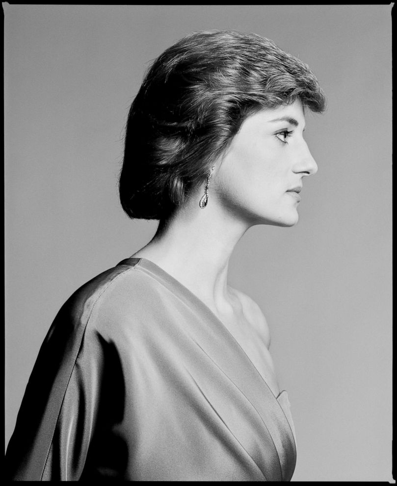 PHOTO: Diana, Princess of Wales, is pictured in a 1988 portrait by photographer David Bailey which will be displayed in a new royal photography exhibition at Kensington Palace.