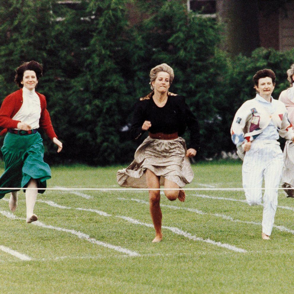 Princess Diana was the most competitive mom in this race