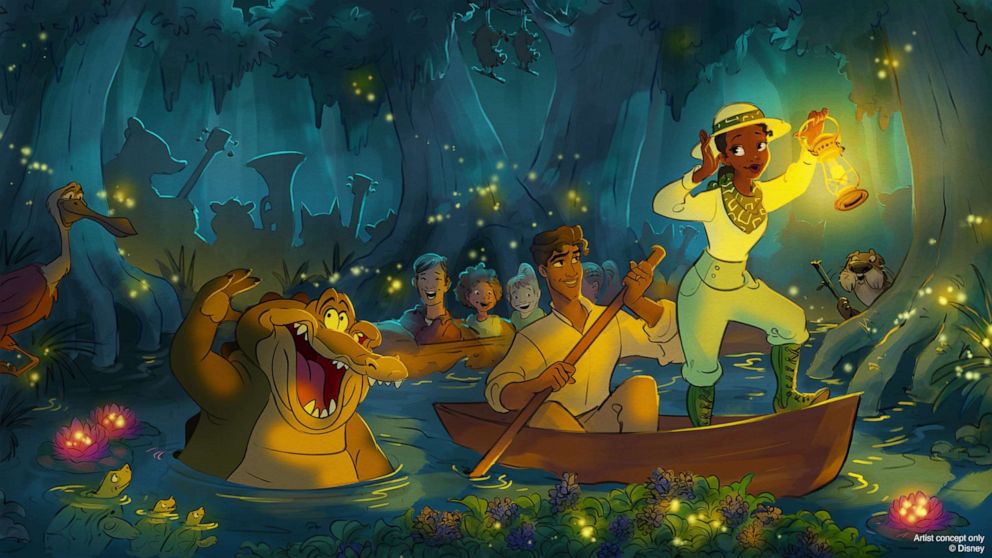 PHOTO: Latest developments of the upcoming Disney attraction based on "The Princess and the Frog"