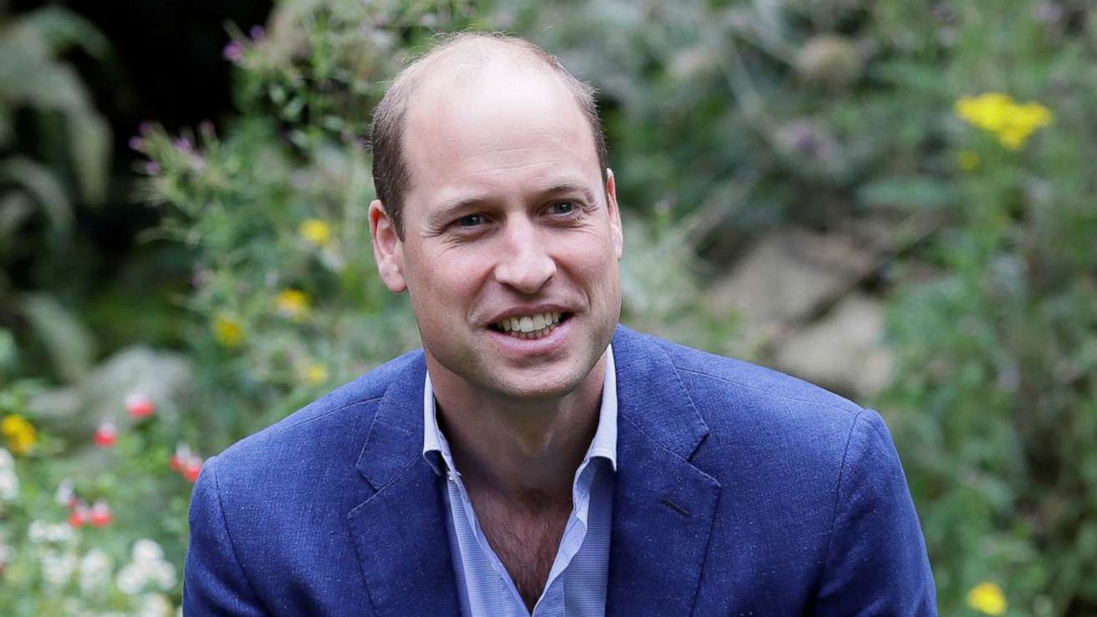 PHOTO: Britain's Prince William, Duke of Cambridge, speaks during a visit to the Garden House, a charity that helps people get safely off the streets throughout the coronavirus disease outbreak in Peterborough, Britain, July 16, 2020.