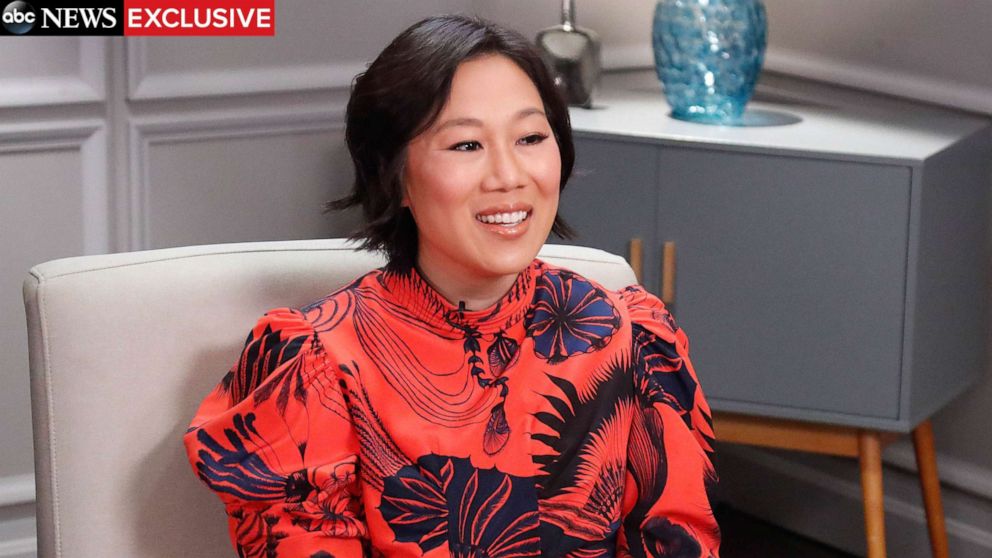 PHOTO: Robin Roberts interviews Priscilla Chan on "Good Morning America," airing July 24, 2019. 