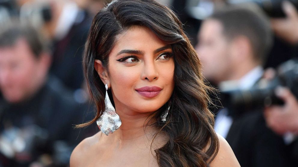 PHOTO: Actress and model Priyanka Chopra poses as she arrives for the screening of the film "5B" at the Cannes Film Festival in France, May 16, 2019.