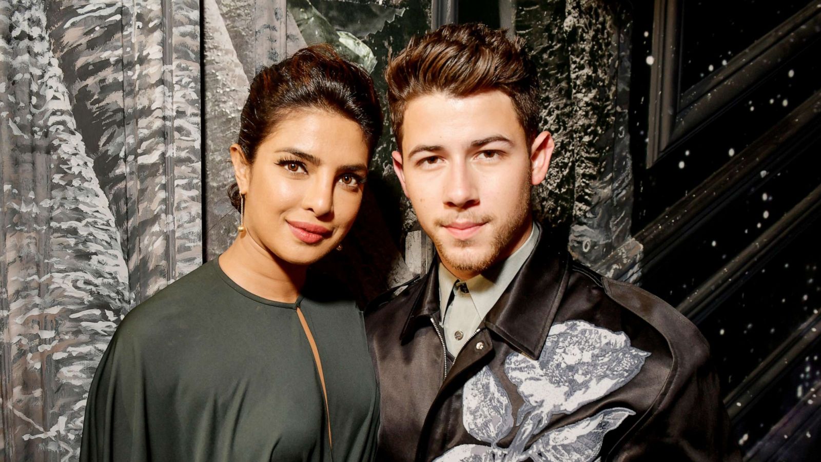 PHOTO: Priyanka Chopra and Nick Jonas at the Christian Dior show at Haute Couture Fashion Week in Paris, July 1, 2019.