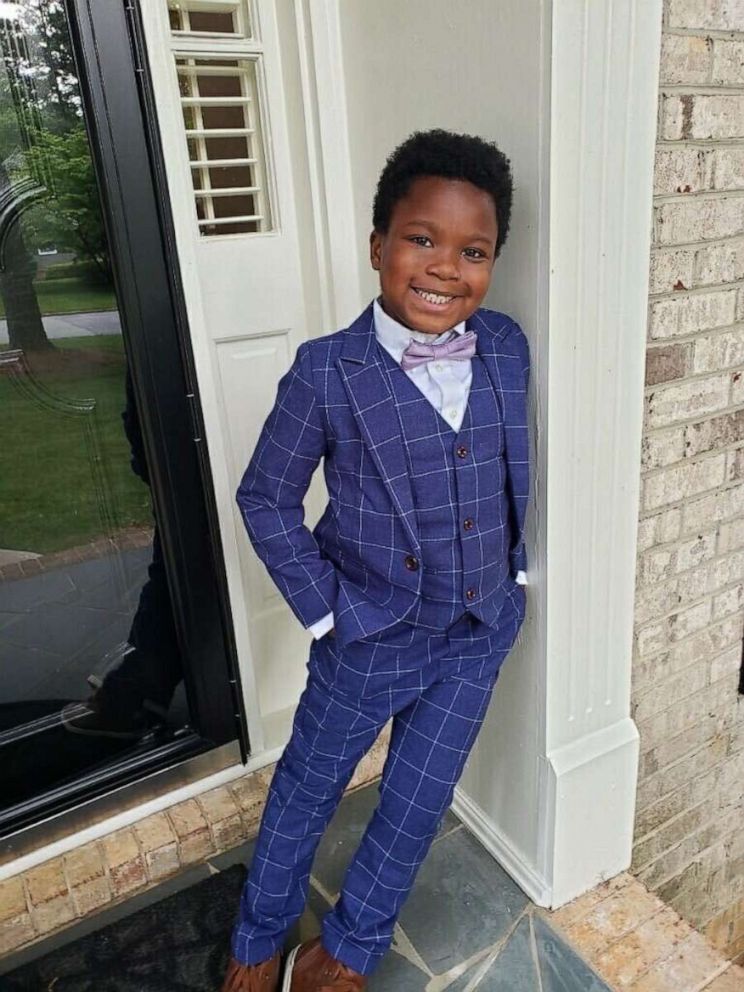 PHOTO: Rachel Chapman, 17, was surprised with dinner and a dance all thanks to 7-year-old Curtis Rogers. With help from his mother, Curtis put the event together in his own backyard. Rachel is a senior at Sanderson High School in Raleigh, North Carolina.