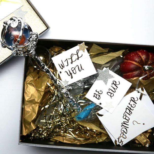 This Diy Fairy Godmother Proposal Box Is The Perfect Fit For