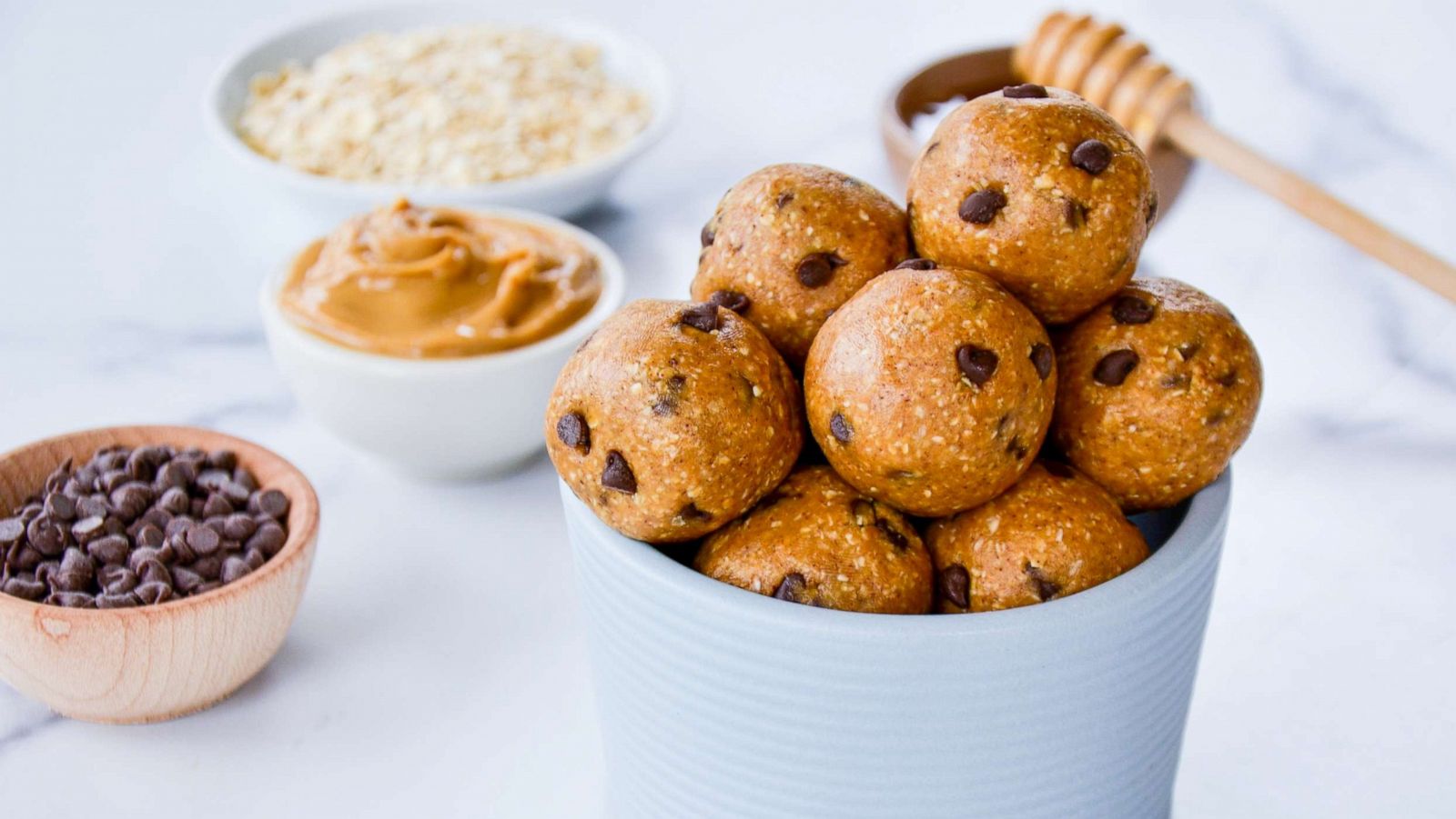 PHOTO: Protein-packed no-bake peanut butter balls are a great snack.