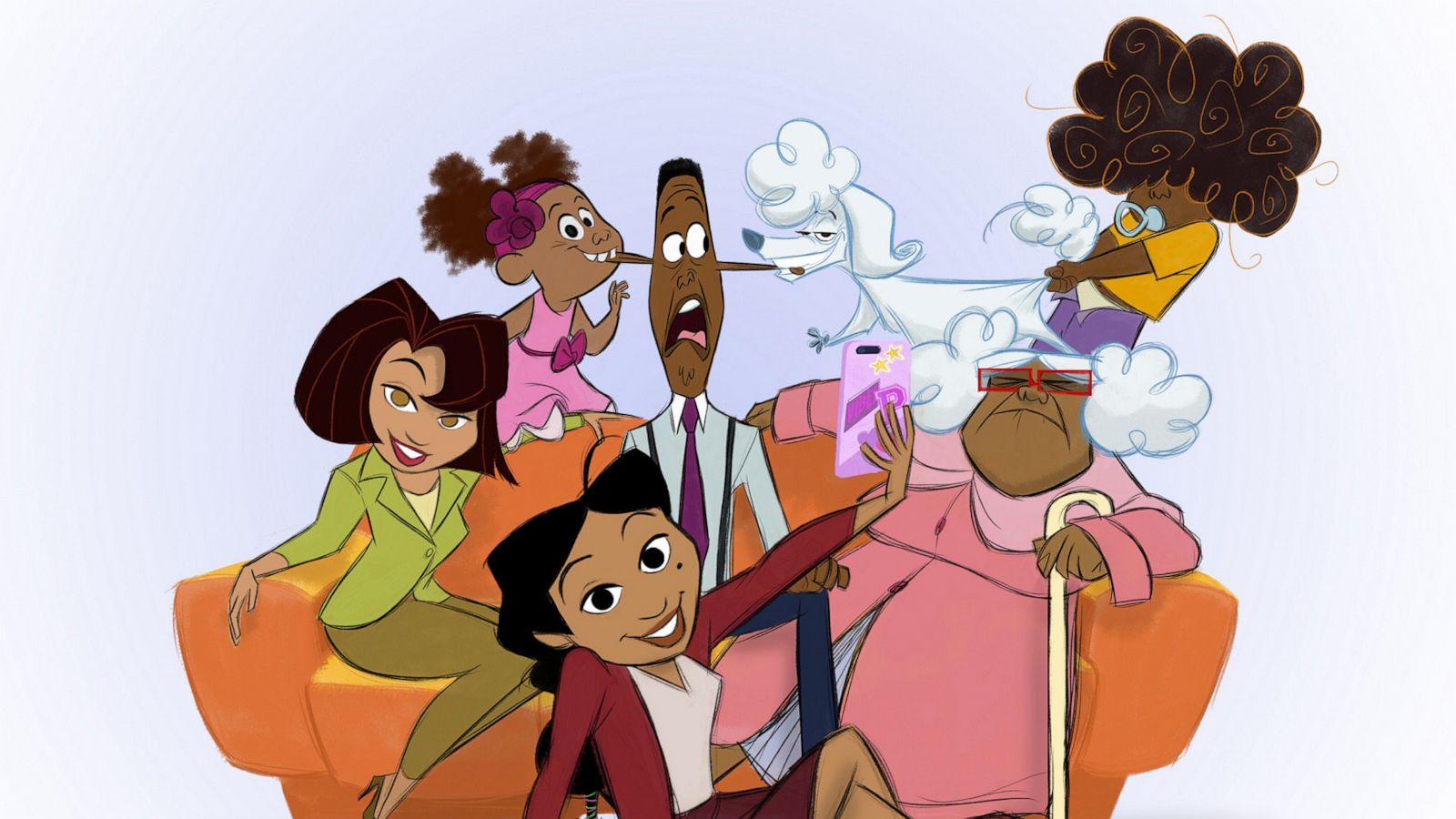 PHOTO: The original voice cast is returning for "The Proud Family: Louder and Prouder" on Disney+.