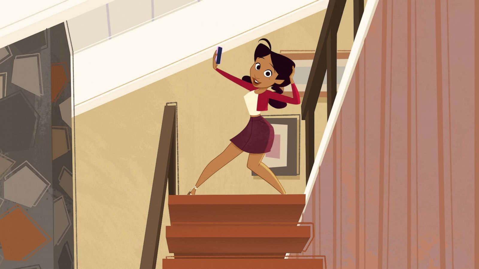 PHOTO: A scene from "The Proud Family: Louder and Prouder."