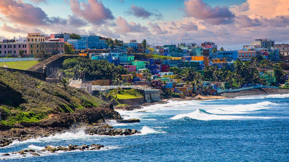 PHOTO: The Colorful Coast in Old San Juan, Puerto Rico.